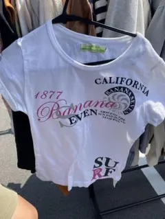 BANANASEVEN半袖 Tシャツホワイト美品Mサイズレディース❤️バナナセブンのサムネイル