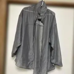 グレー シアーシャツ Lサイズ