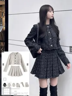 GRL ツイードセットアップ ai224