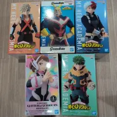 未開封 送料込み]僕のヒーローアカデミア フィギュア 5種セット - メルカリ