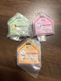 BTS BT21 パッケージチャーム 3点セット
