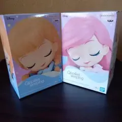 Qposket　ディズニー　シンデレラ　アリエル　フィギュア