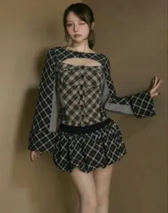 andmary Nancy check tops