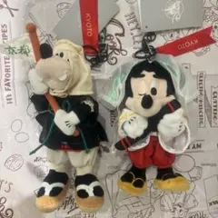 京都ポルタ店限定 ミッキー、グーフィーぬいぐるみキーチェーン - メルカリ