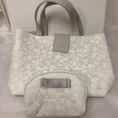 ショルダーバッグ、ハンドバッグお揃いポーチ付き