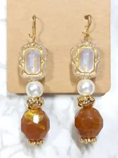 ＃051 ハンドメイドピアス