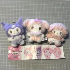 サンリオ　キャラクターズ　ぬいぐるみボールチェーン　クロミ　マイメロディ　ピアノ