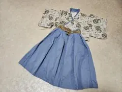SWEET MOMMY キッズ袴 100 金の鶴 七五三　端午の節句