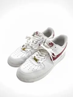 NIKE AIRforce1 ナイキエアフォース・ワン27cm レッドホワイト