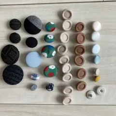 【匿名配送】くるみボタン いろいろ 多色 さまざまなサイズ