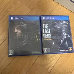 PS4 ソフト 2本セット DEATH STRANDING ラストオブアス