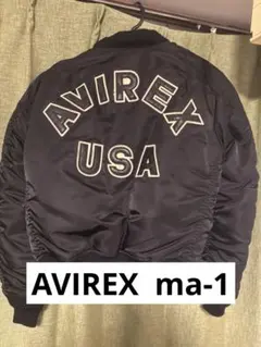 AVIREX MA-1 フライトジャケット ブラック