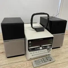 Victor CA-UXQX1-A MD/CDカセットミニコンポ 2008年製 - メルカリ