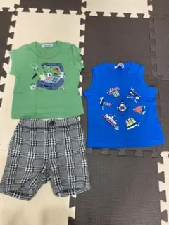 男の子 80サイズ ファミリア 夏服 半袖