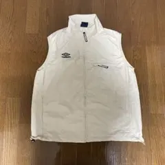 アンブロ　フリークスストア　UMBRO ナイロンベスト　ベージュ