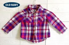 【美品♡】OLDNAVY オールドネイビー　トップス  シャツ　95 チェック
