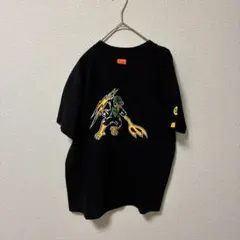 WTAPS ダブルタップス　FRESH SCREEN 黒 Tシャツ 雷キャラのサムネイル