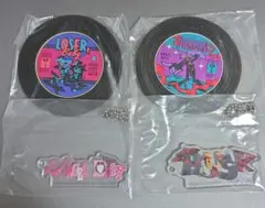 ハズビンホテル　一番くじ　コースター　アクリルキーホルダー　ハスク　エンジェル