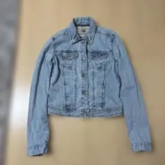 ZARA ライトブルー デニム 長袖 ジャケット S Gジャン ザラ ショート丈