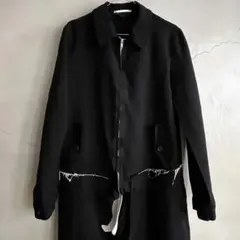 13aw コムデギャルソンオムプリュス ポリ縮絨 ドッキングコート M/plus