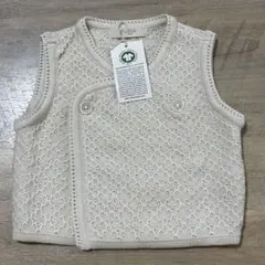 新品タグ付き　cofucu コフク　オーガニックコットン　ベビーベスト