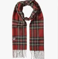 新品 FRED PERRY フレッドペリー チェック マフラー