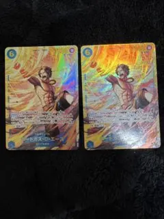 ワンピースカード受け継がれる意志　ポートガス・D・エース　SEC 2枚セット