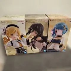 魔法少女まどかマギカ フィギュア 3体セット