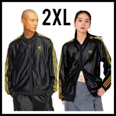 adidas★黒★2XL★プレミアムSSTトラックジャケット★ジャージ★男女