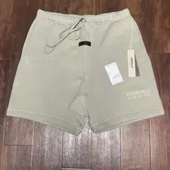 Fog essentials ハーフパンツショーツ反射フォントカーキブラウンロゴ