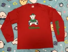 Wilson クリスマスデザイン 長袖シャツ バドミントン Sサイズ ロンT