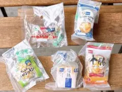 超熟　Pascoのパン　ミニチュアスクイーズ　 コンプリート　5コセット