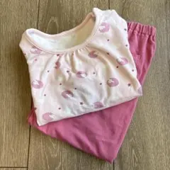 UNIQLO ベビーパジャマ 90 ピンク ひつじ