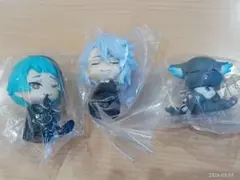 ①ツイステッドワンダーランドの肩ズンFig ジェイド アズール グリム3種セット