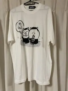 闇金ウシジマくん 原画展 ナガノのくま Tシャツ ブラック ホワイト