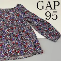 値下げ中【美品】GAP ワンピース 95 花柄 女の子