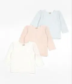 petit main フラワーレース長袖Tシャツ 80㎝