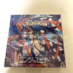 ポケモンカードゲームMEGAニンジャスピナー1BOXシュリンク付