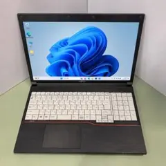 爆速SSD Windows11 ノートパソコン 極美品光学ドライブ 富士通 - メルカリ