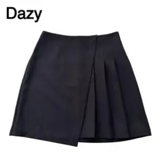 Dazy SHEIN プリーツミニスカート　ブラック　Lサイズ