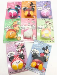 【新品未開封】ディズニー ミニコンパクト モイスチャーバーム　8個まとめ売りのサムネイル