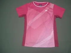 【最終値下げ】YONEX ピンク グラデーション Tシャツ 　Mサイズ