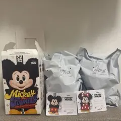 ディズニーミッキーファミリー キーチェーン　ポップマート ミッキー&ミニーセット