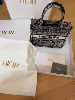 Dior ブックトートバッグ スモール　キャンバス
