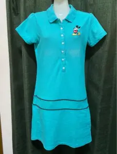 ミッキーマウス ポロシャツワンピ