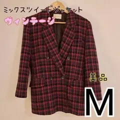 ツイードジャケット テーラードジャケット