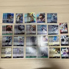 ワンピースカード 海軍デッキ　黒デッキパーツ　スモーカーデッキ　センゴクSR４枚