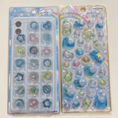 正規品☆ あわわちゃん　ウォーターシール　メロウアクアリウム おはじきシール