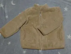 UNIQLO ベージュ フリースジャケット 90