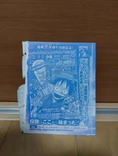 P-033 モンキー.D.ルフィ　週刊少年ジャンプ付録　ワンピースカード　未開封